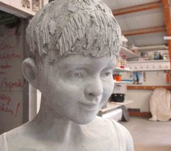 Betonfiguren &ndash; Nanas